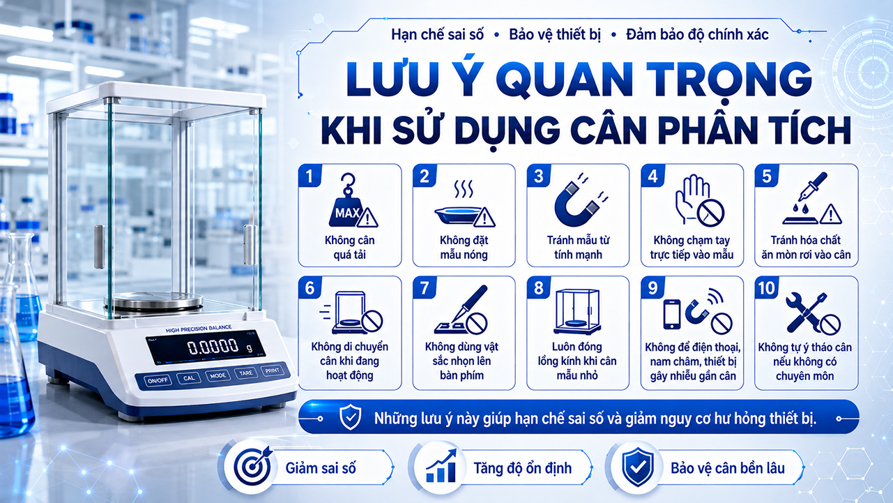 Lưu ý quan trọng khi sử dụng