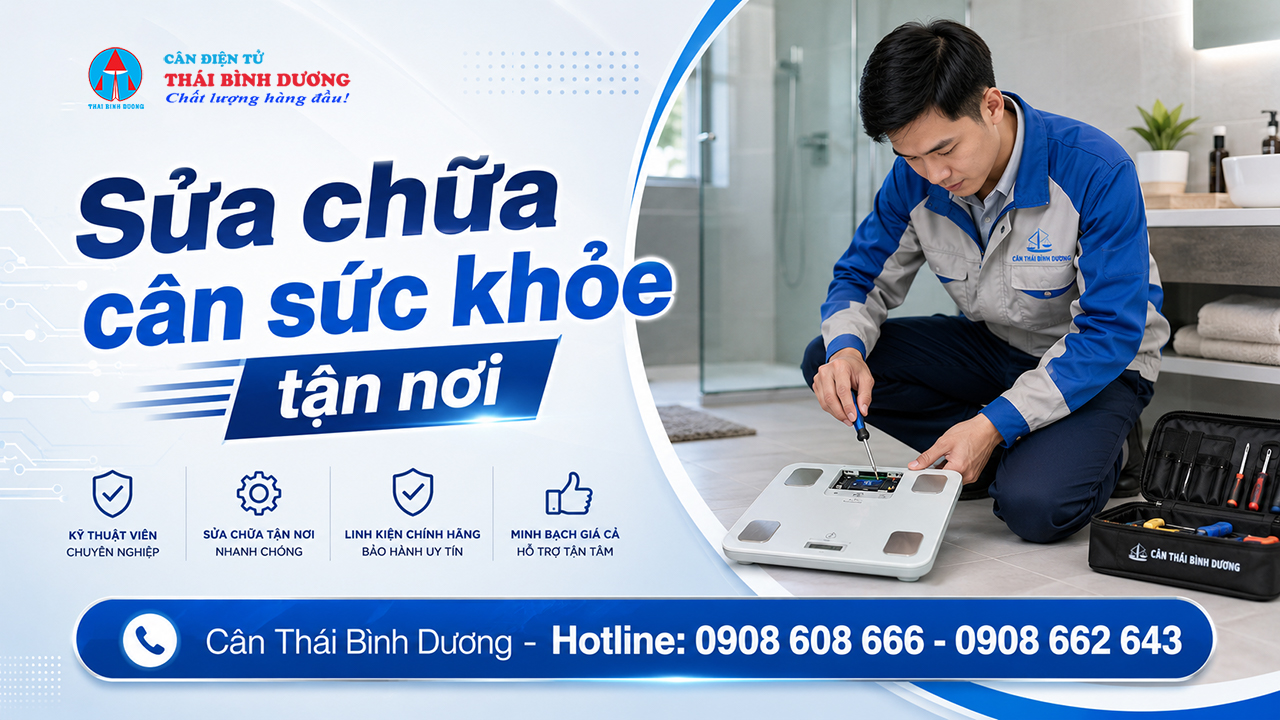 Sửa Chữa Cân Sức Khỏe Tận Nơi