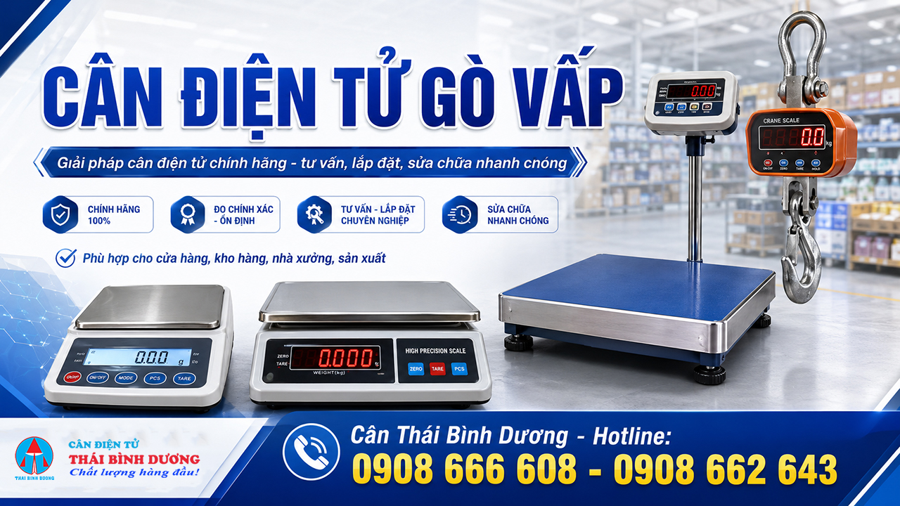 Cân điện tử gò vấp