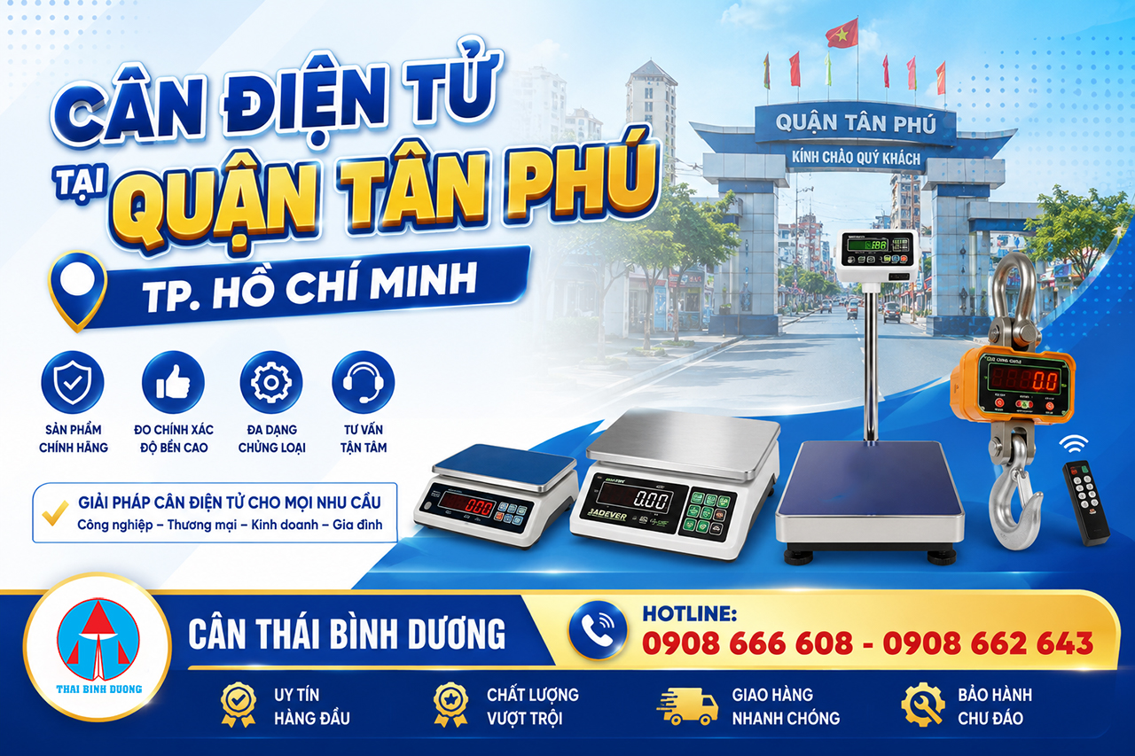Cân điện tử tân phú