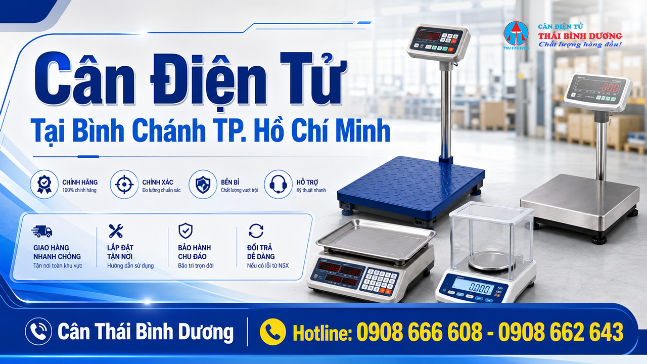 Cân điện tử bình chánh