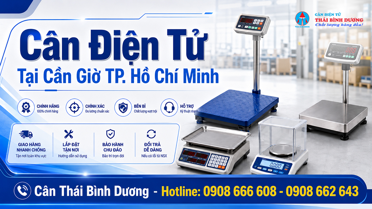 Cân Điện Tử Tại Cần Giờ TP. Hồ Chí Minh