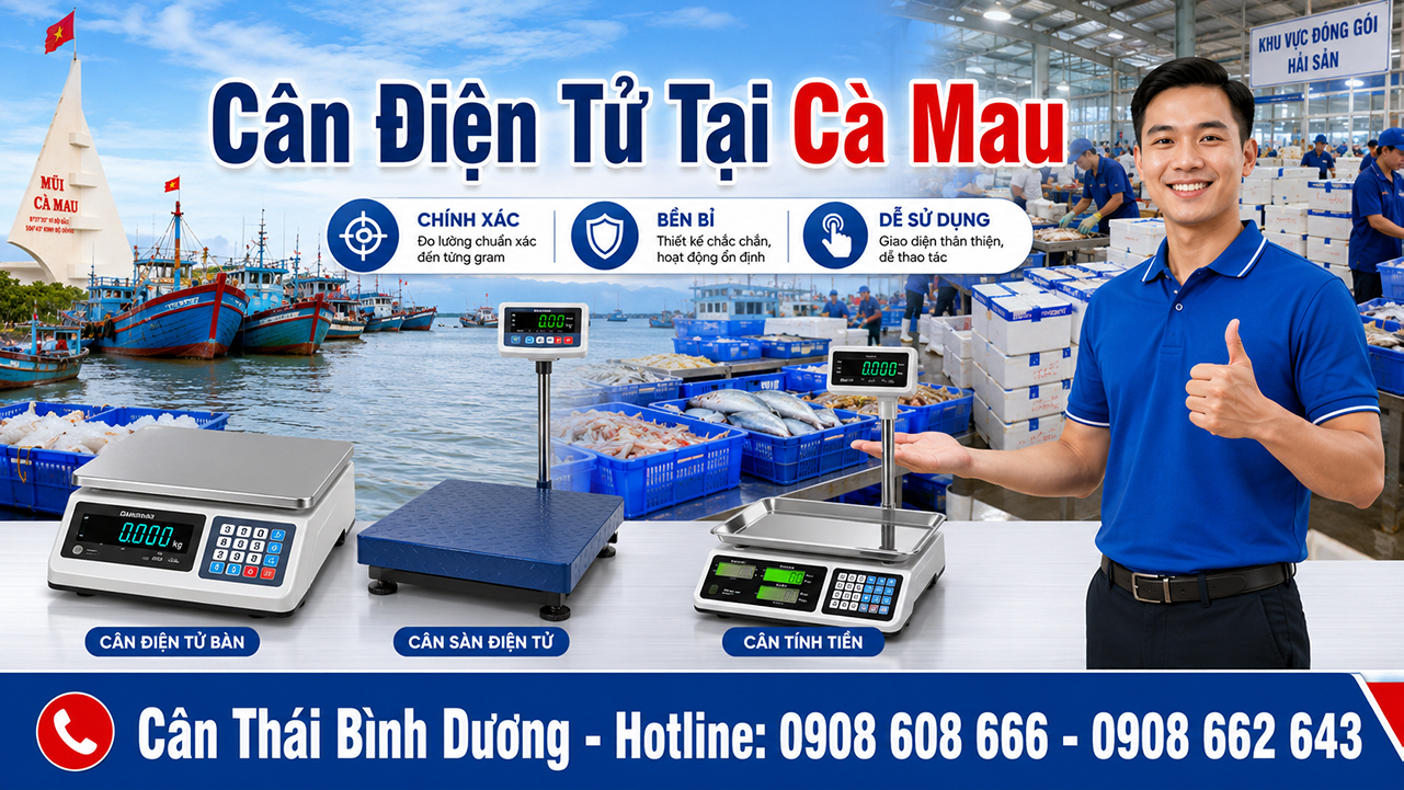 Cân điện tử cà mau