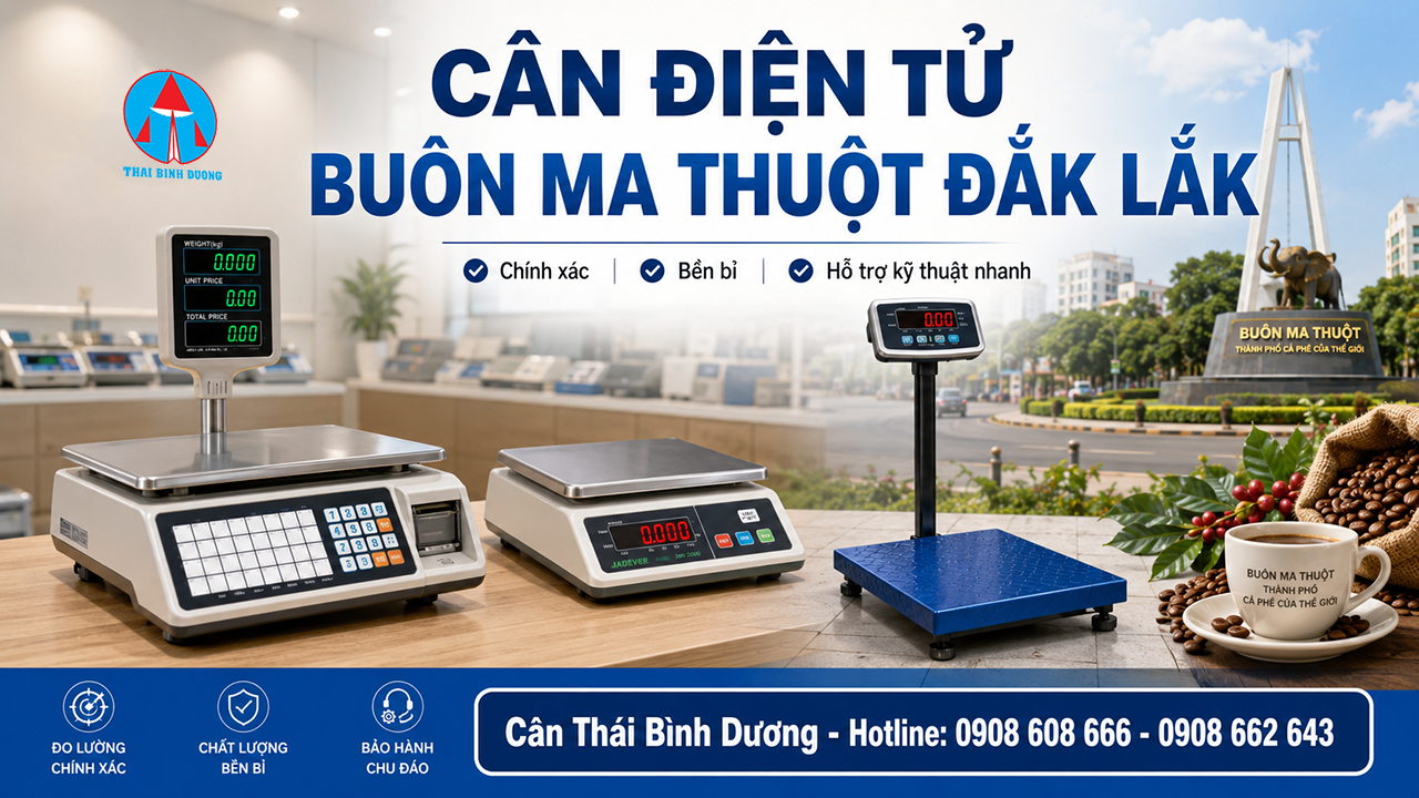 Cân Điện Tử Buôn Ma Thuột Đắk Lắk
