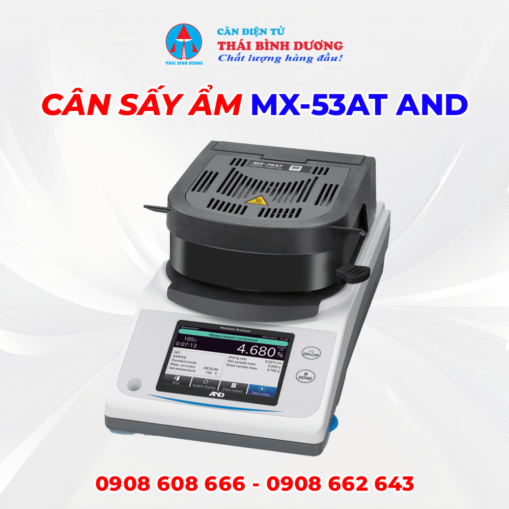 Cân Sấy Ẩm MX-53AT AND 1