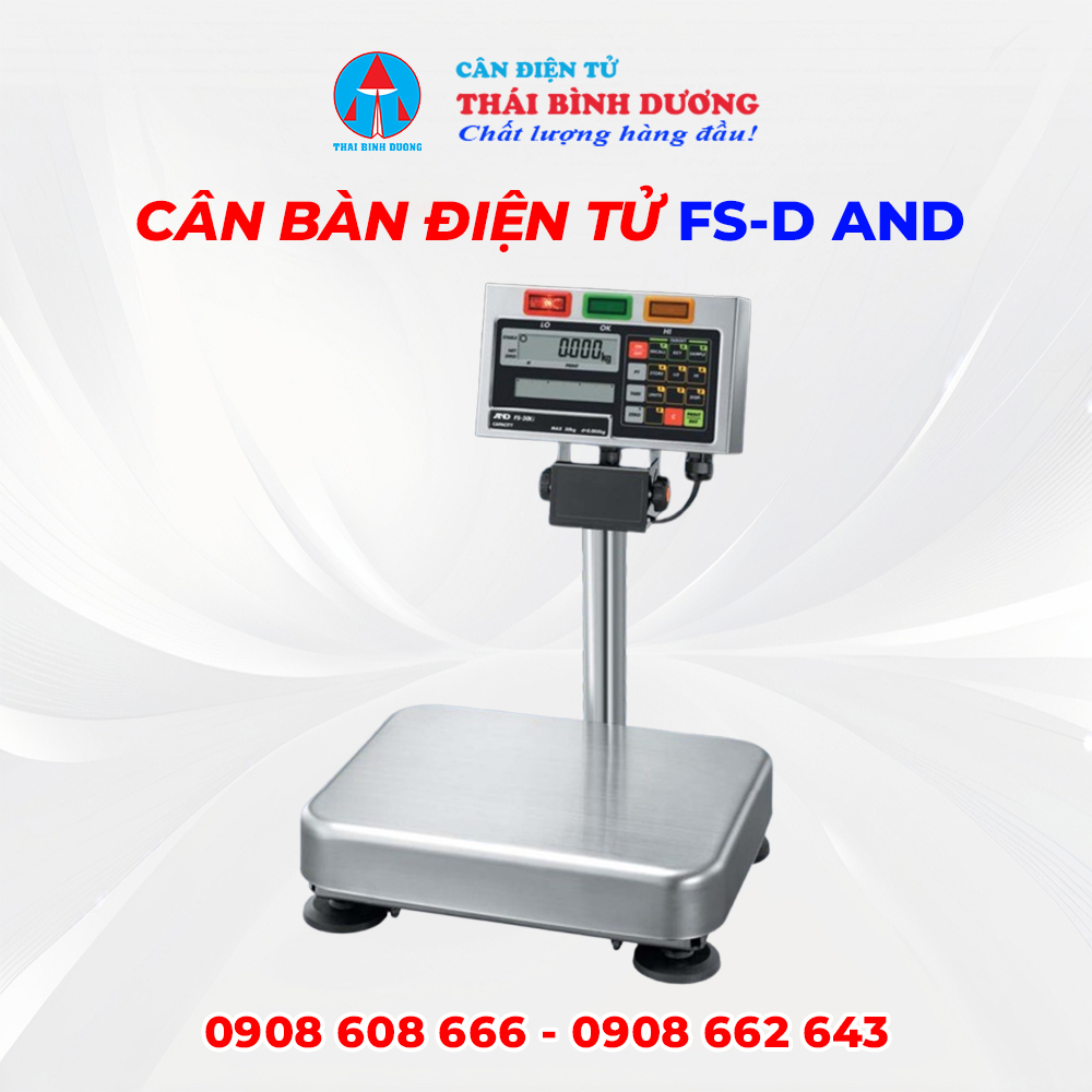 Cân Bàn Điện Tử FS-D AND