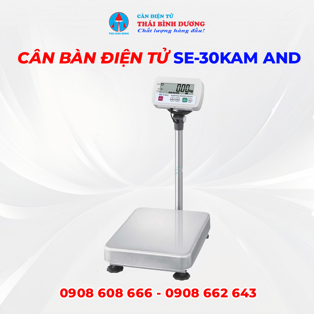 Cân Bàn Điện Tử SE-30KAM AND