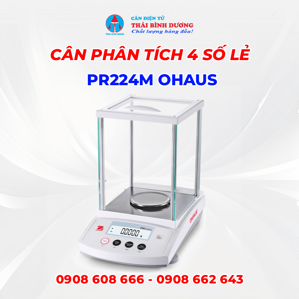 Cân Phân Tích 4 Số Lẻ PR224M Ohaus
