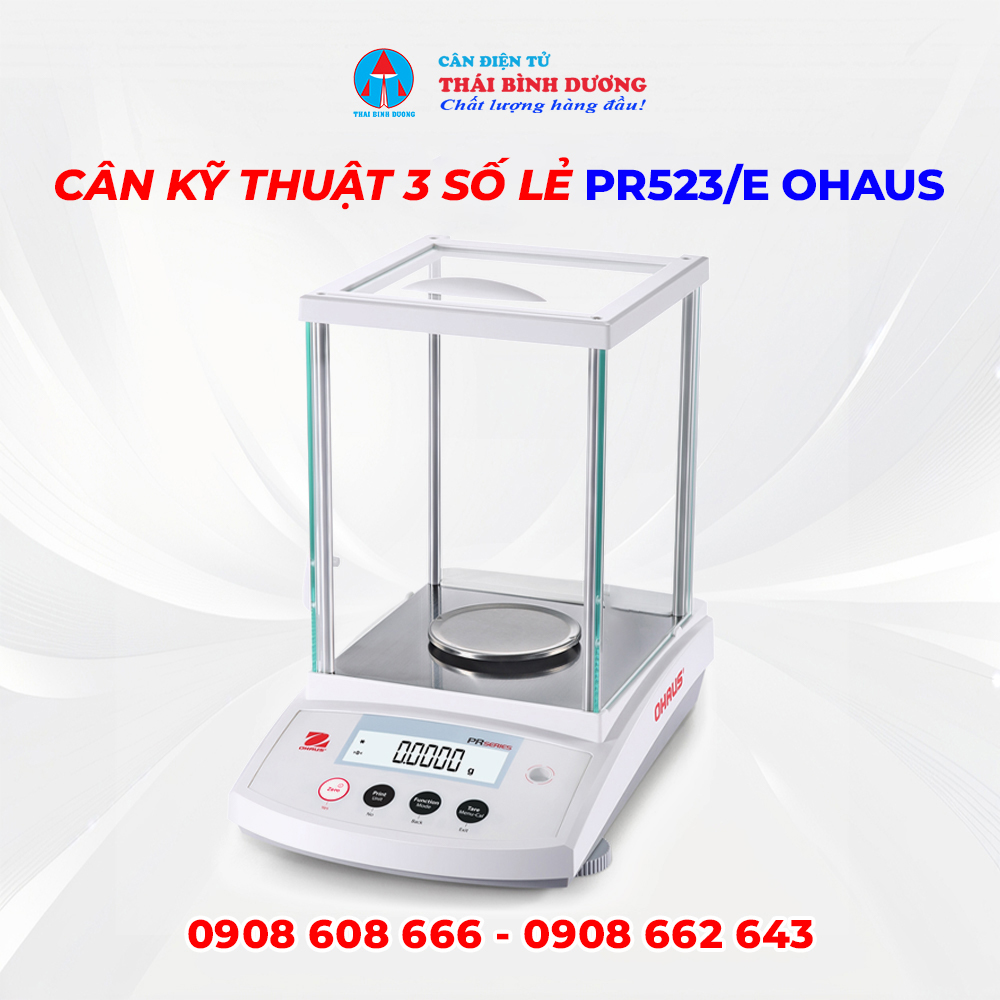 Cân Kỹ Thuật 3 Số Lẻ PR523/E Ohaus