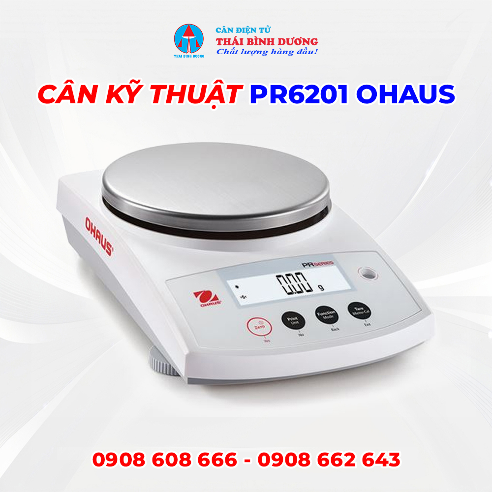 Cân Kỹ Thuật PR6201 Ohaus