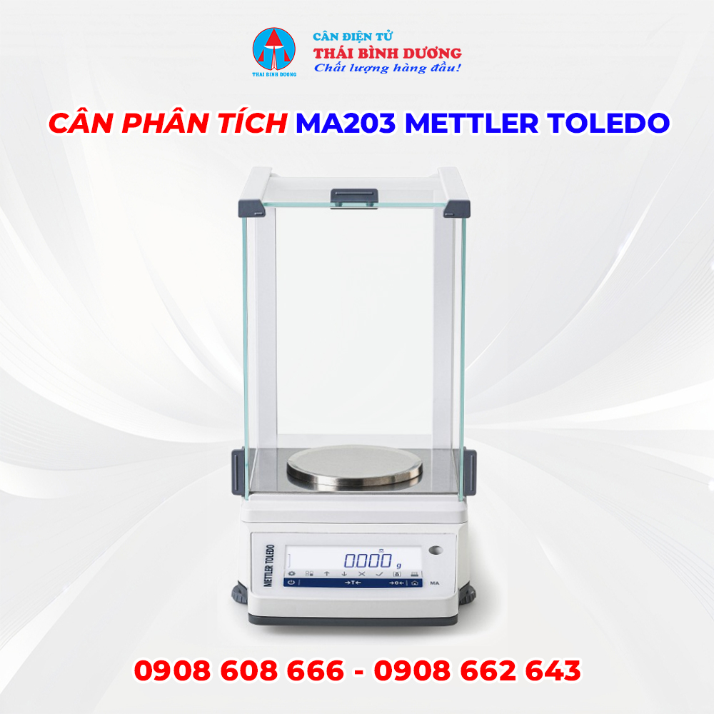 Cân Phân Tích MA203 Mettler Toledo