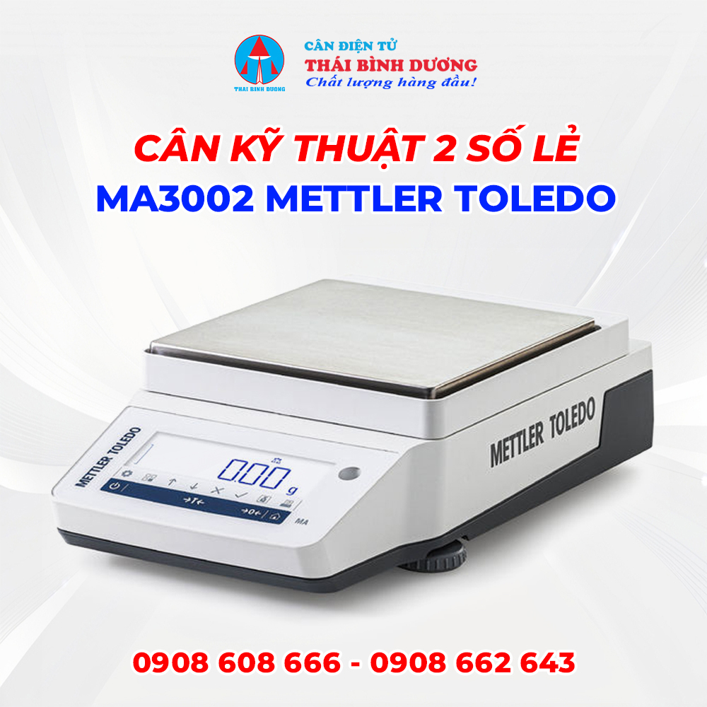 Cân Kỹ Thuật 2 Số Lẻ MA3002 Mettler Toledo