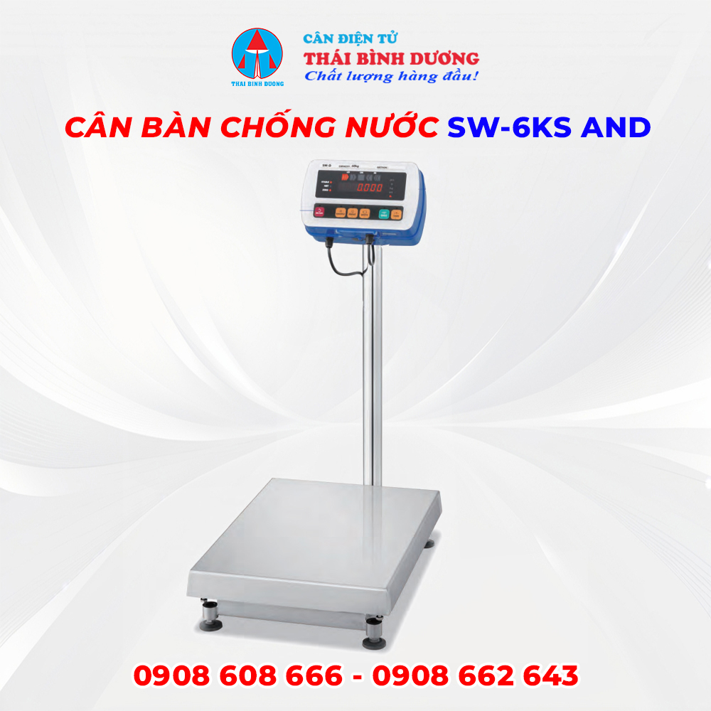 Cân Bàn Chống Nước SW-6KS AND