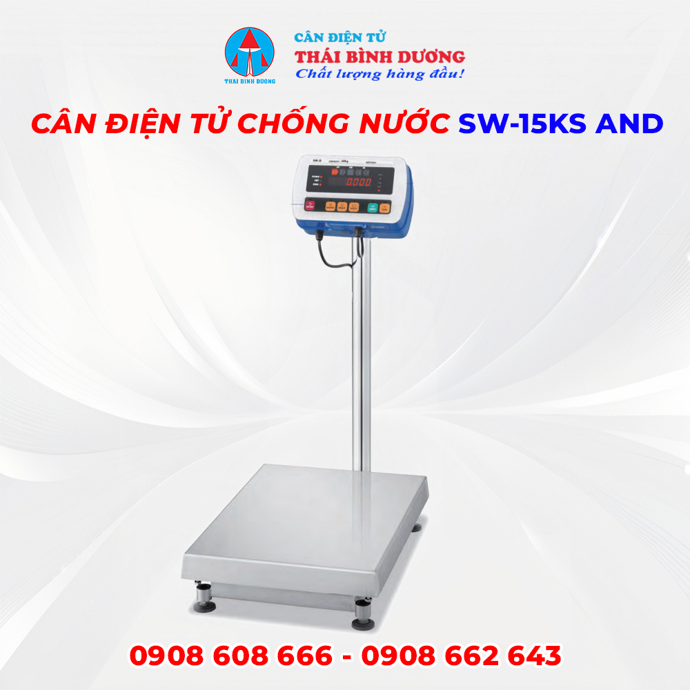 Cân Điện Tử Chống Nước SW-15KS AND