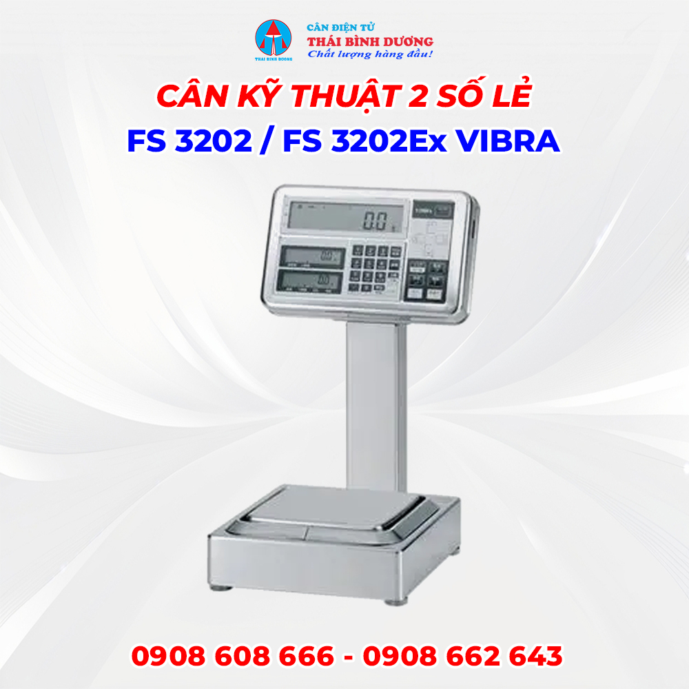 Cân Kỹ Thuật 2 Số Lẻ FS 3202 / FS 3202Ex Vibra