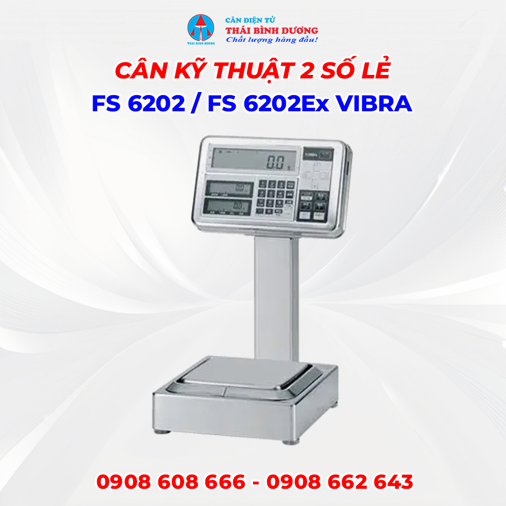 Cân Kỹ Thuật 2 Số Lẻ FS 6202 / FS 6202Ex Vibra