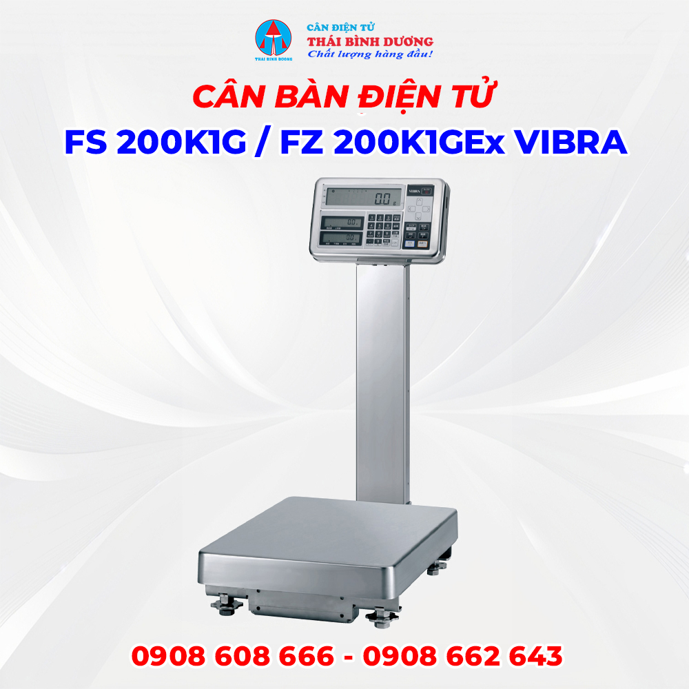 Cân Bàn Điện Tử FS 200K1G / FZ 200K1GEx Vibra