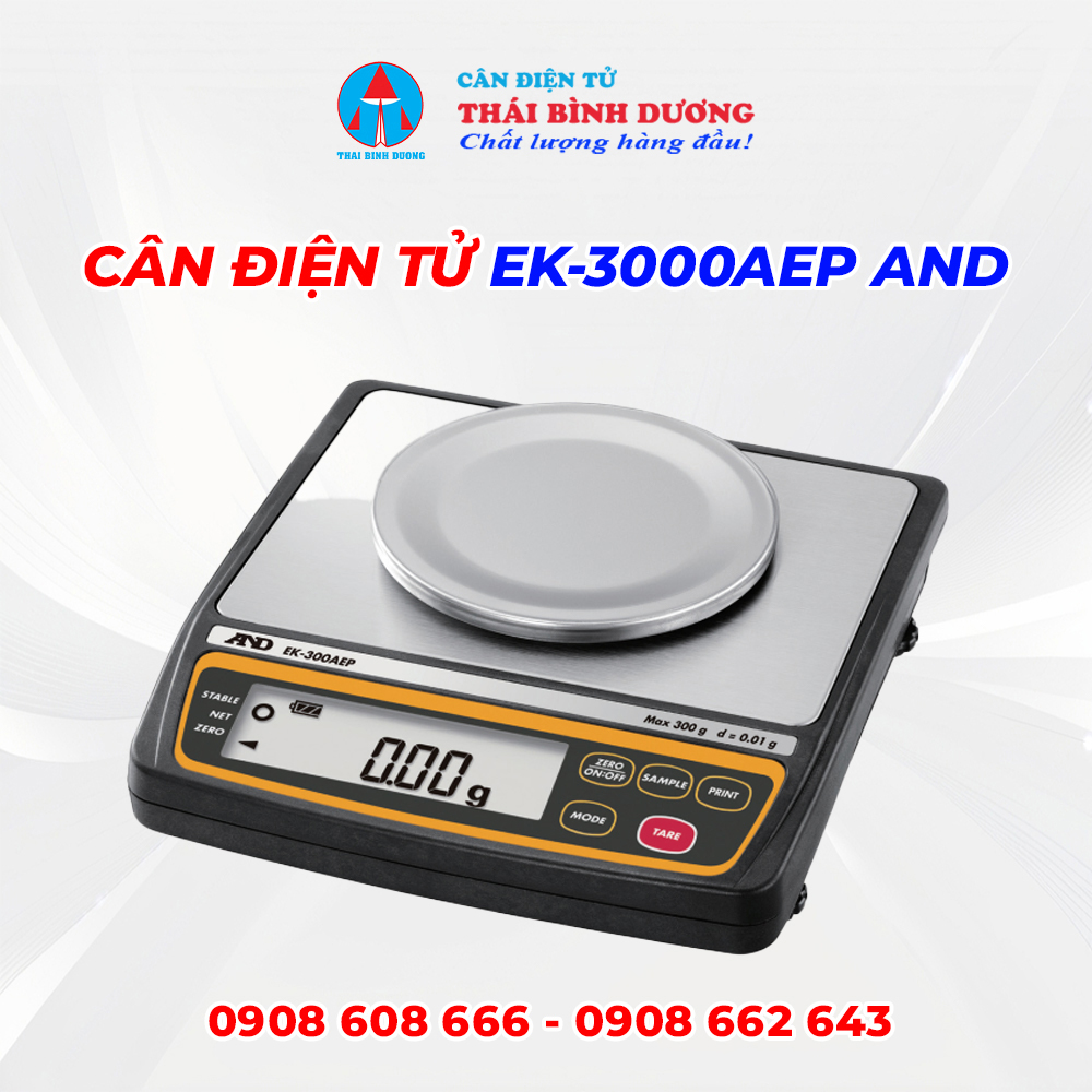 Cân Điện Tử EK-3000AEP AND
