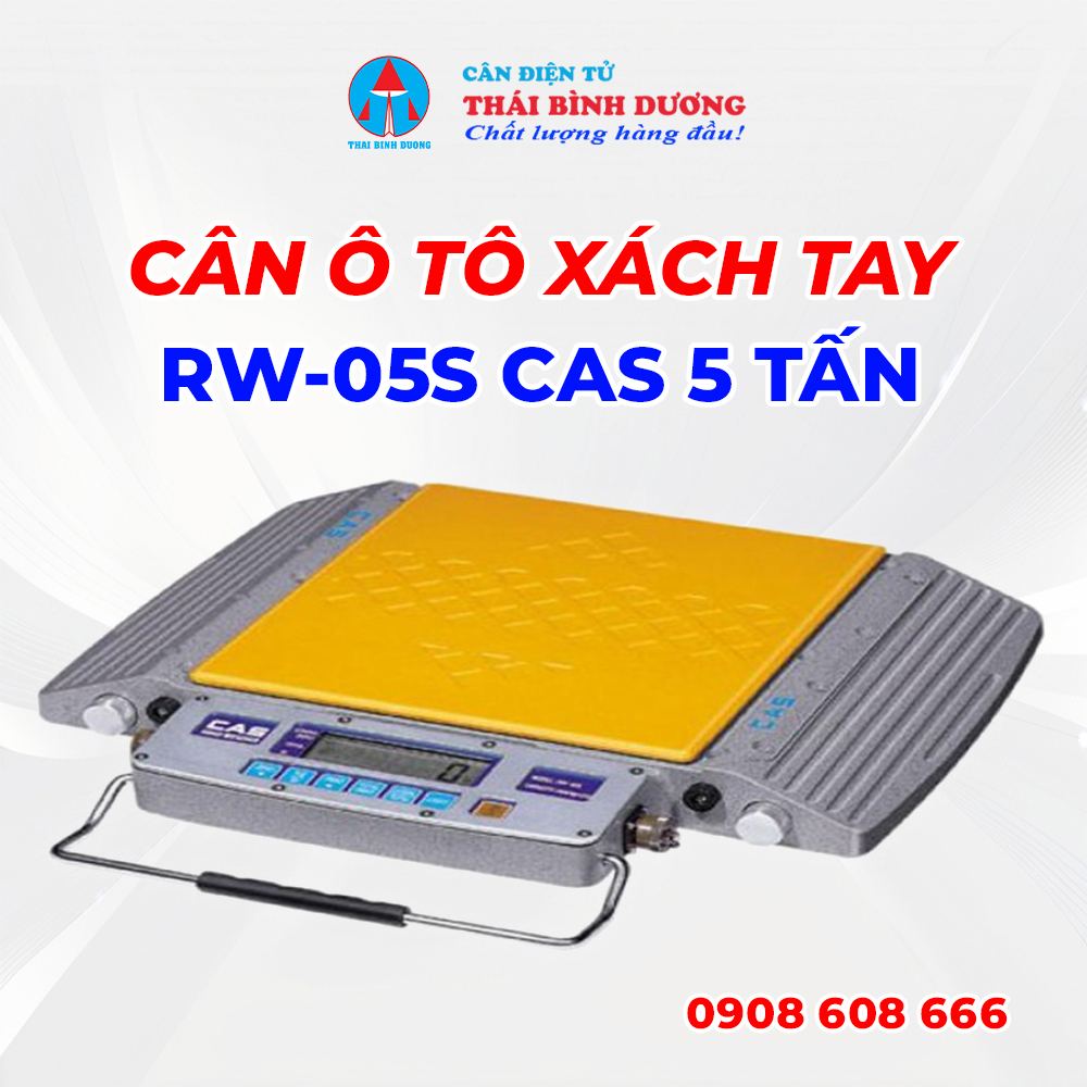 Cân Ô Tô Xách Tay RW-05S CAS 5 Tấn