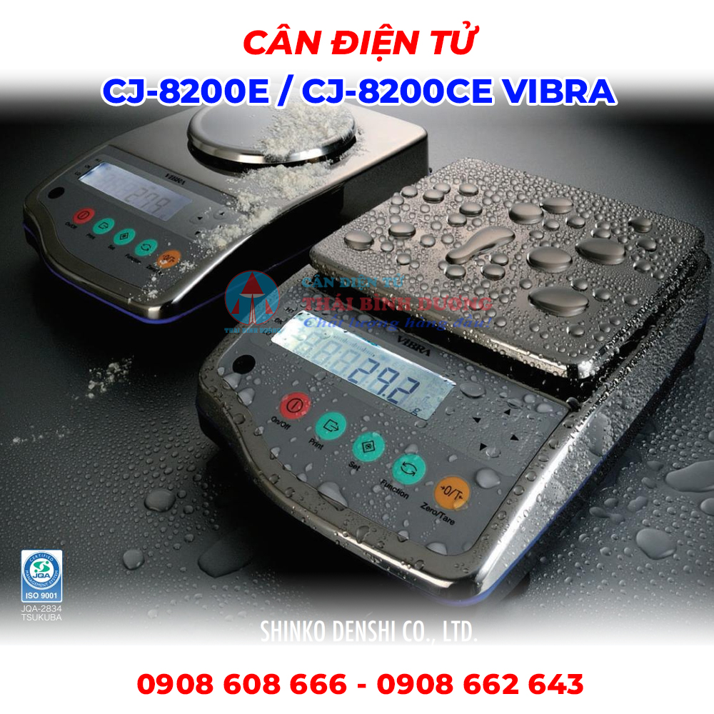 Cân Điện Tử CJ-8200E/CJ-8200CE Vibra
