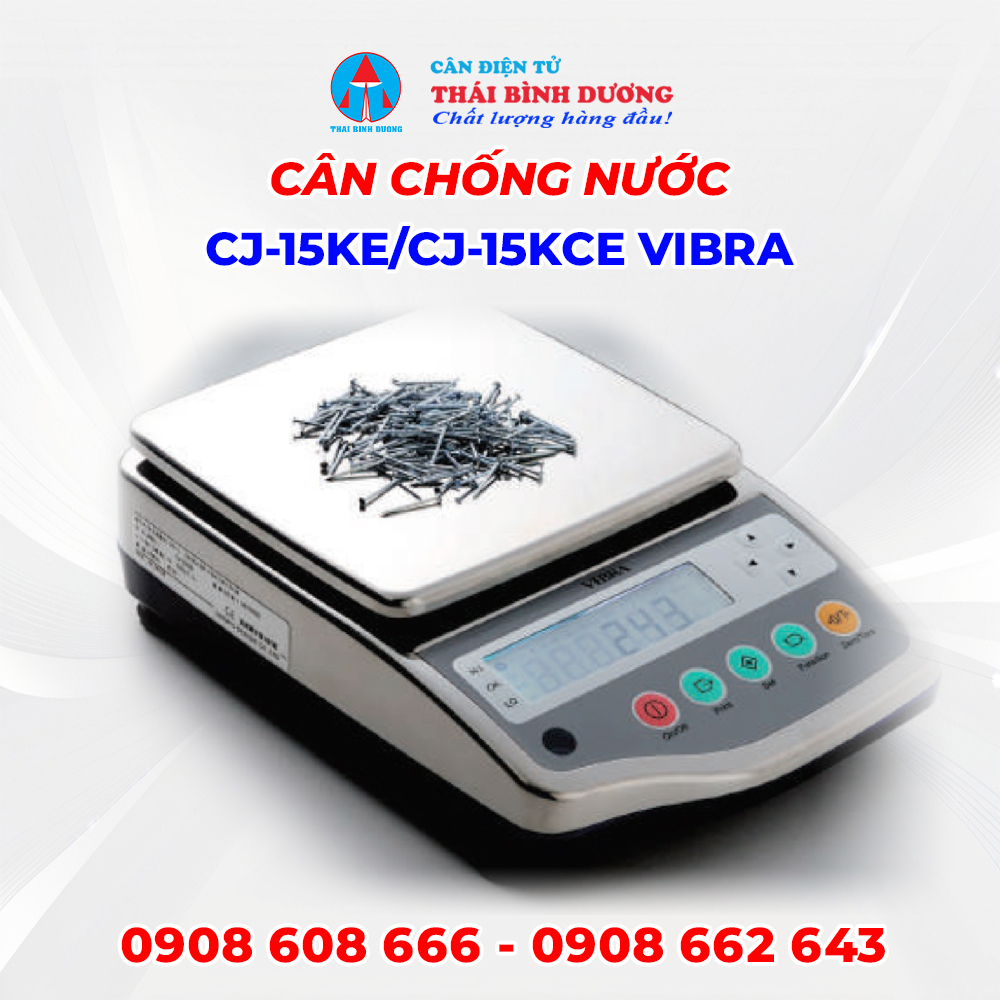 Cân Điện Tử CJ-15KE/CJ-15KCE Vibra