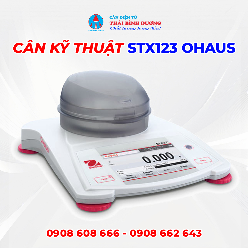 Cân Kỹ Thuật STX123 Ohaus