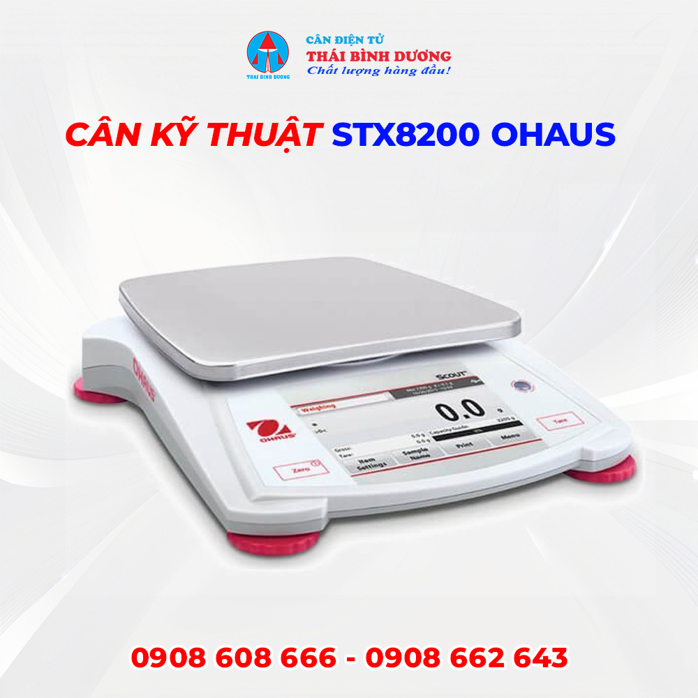 Cân Kỹ Thuật STX8200 Ohaus