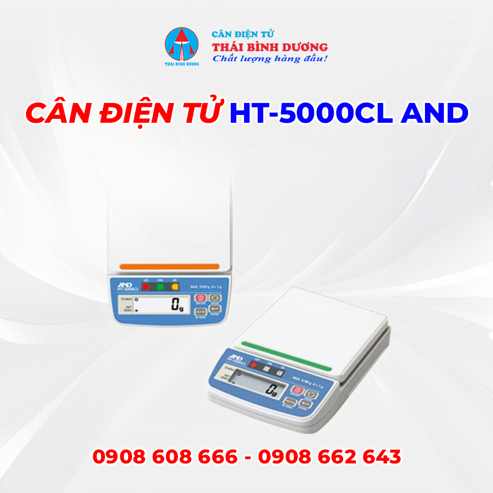 Cân Điện Tử HT-5000CL AND – 5100g x 1g