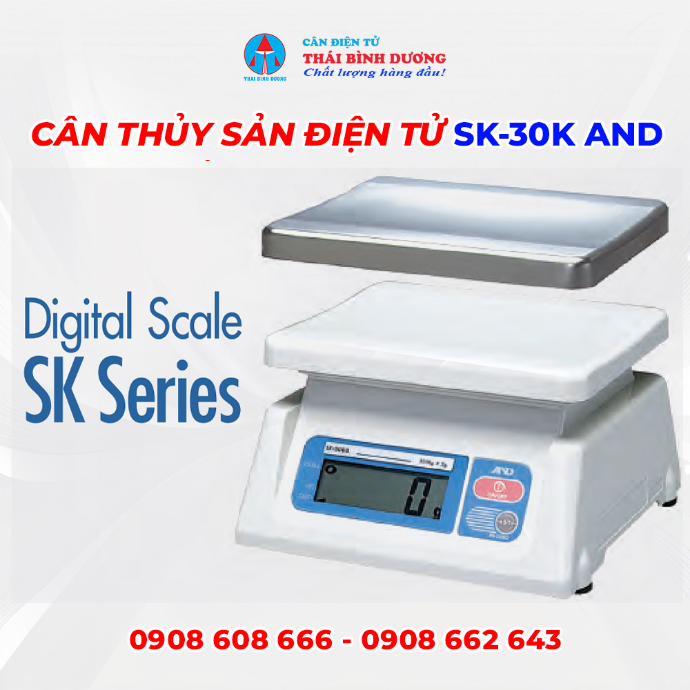 Cân Thủy Sản Điện Tử SK-30K AND