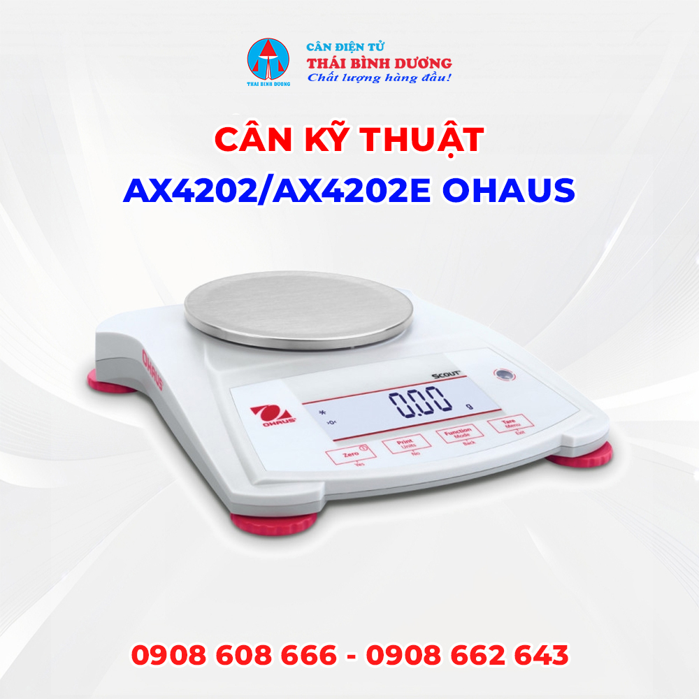Cân Kỹ Thuật AX4202/AX4202E Ohaus
