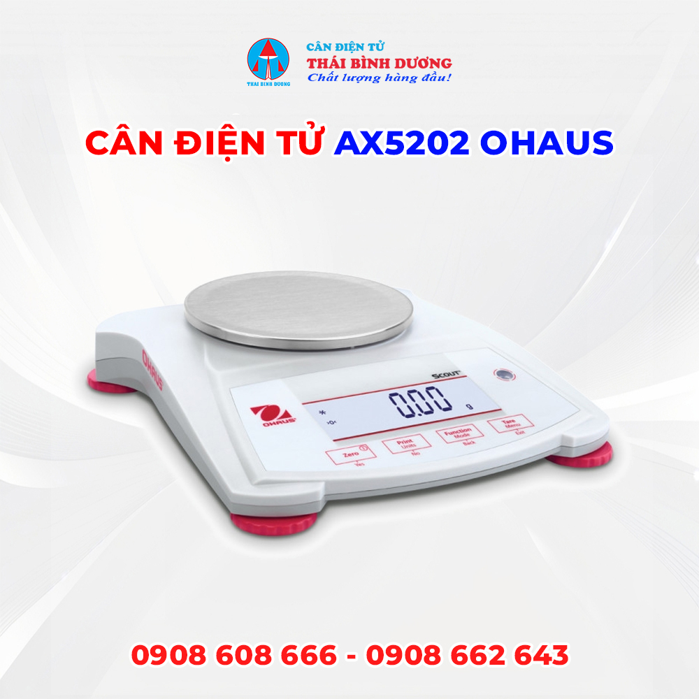 Cân Điện Tử AX5202 Ohaus