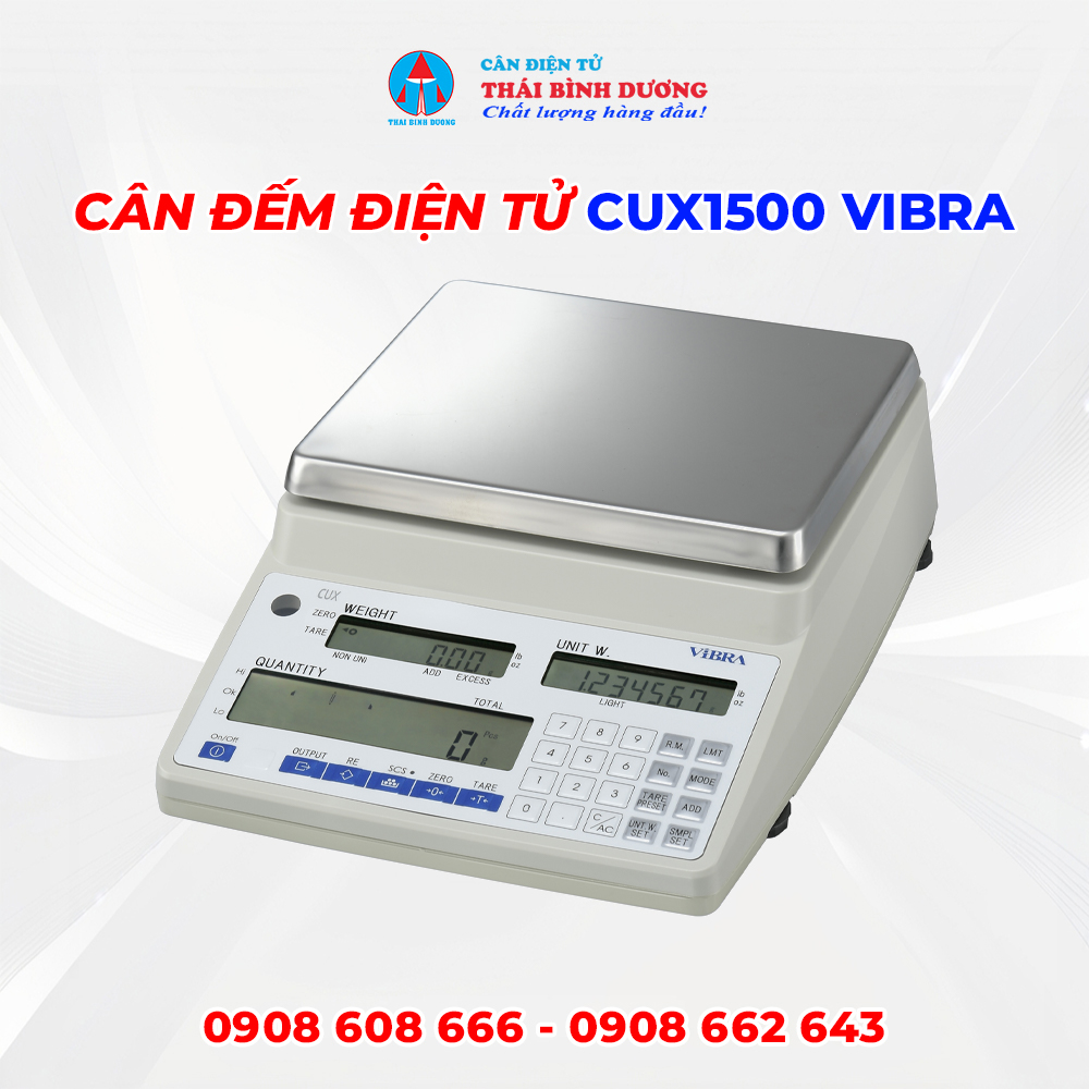 Cân Đếm Điện Tử CUX1500 VIBRA