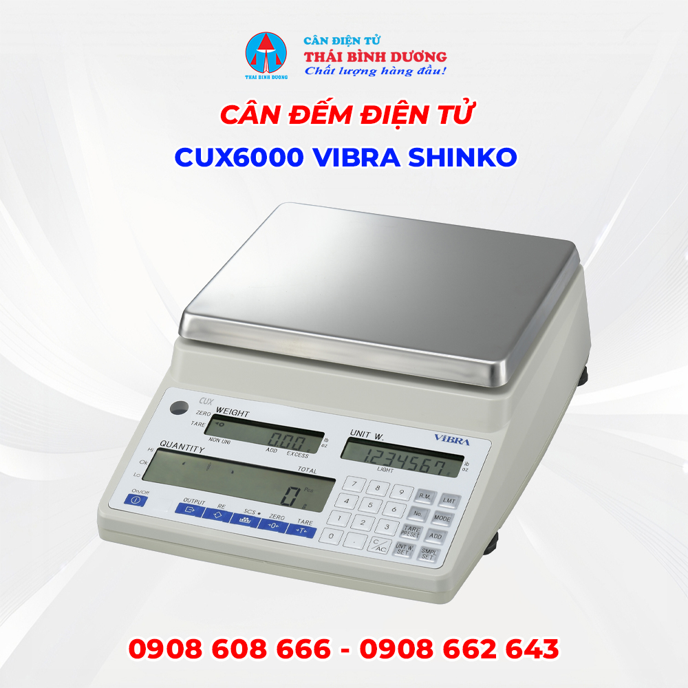 Cân Đếm Điện Tử CUX6000 VIBRA SHINKO