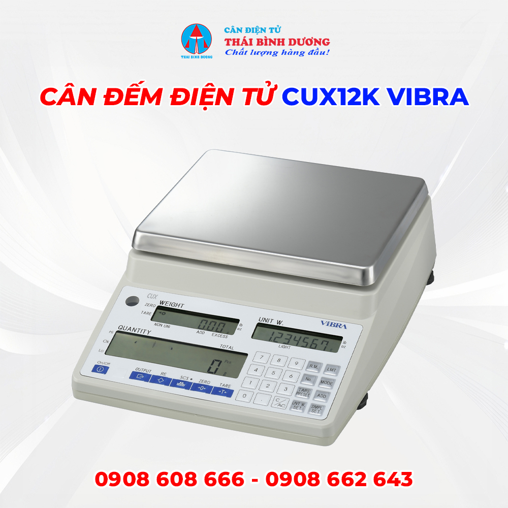 Cân Đếm Điện Tử CUX12K VIBRA