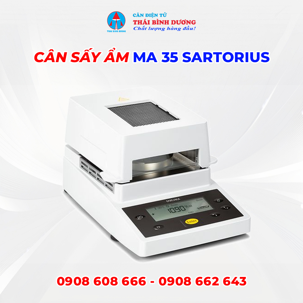 Cân Sấy Ẩm MA 35 Sartorius