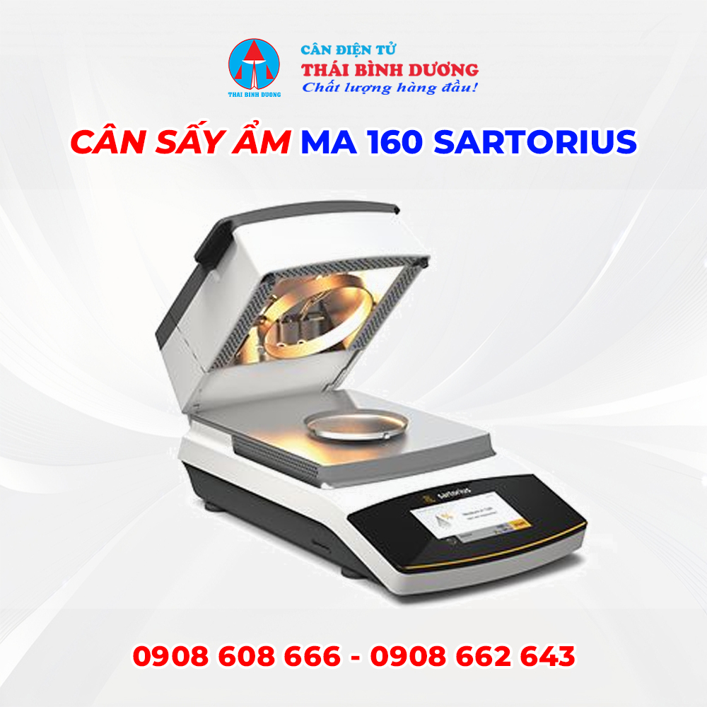Cân Sấy Ẩm MA 160 Sartorius