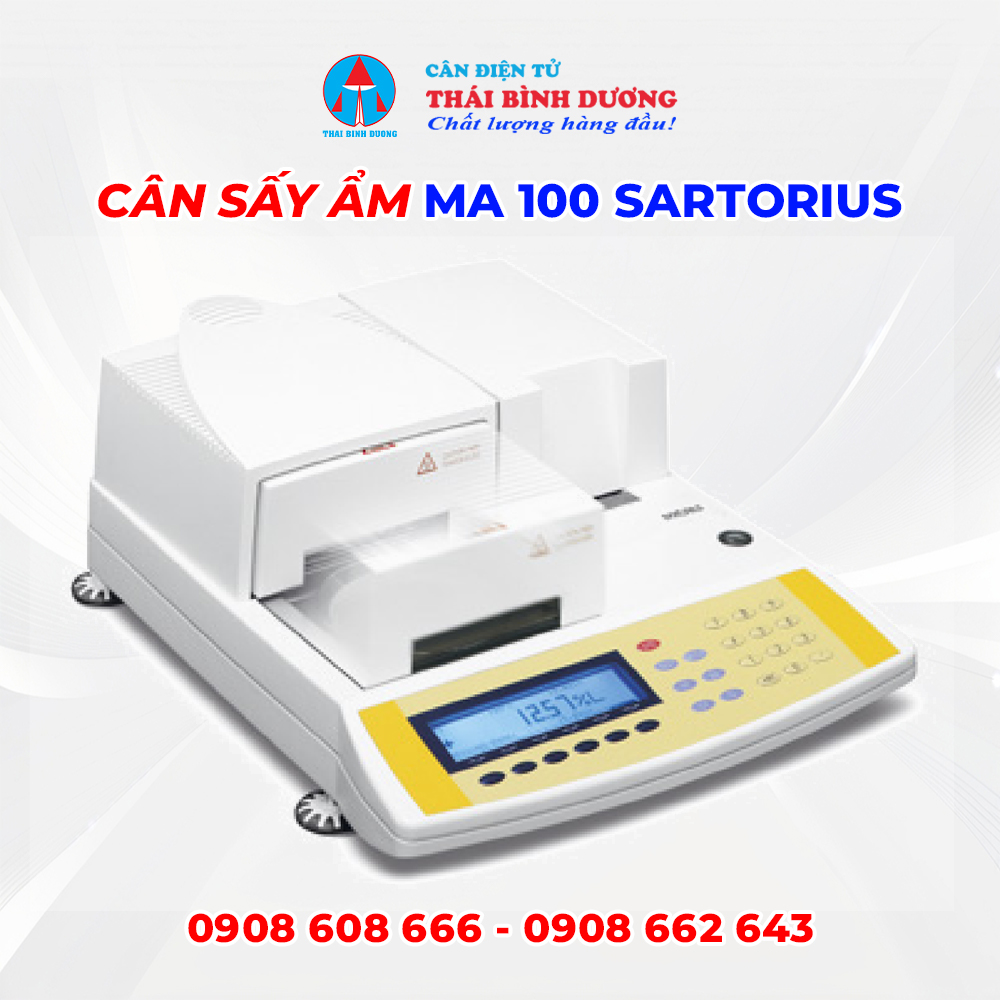 Cân Sấy Ẩm MA 100 Sartorius