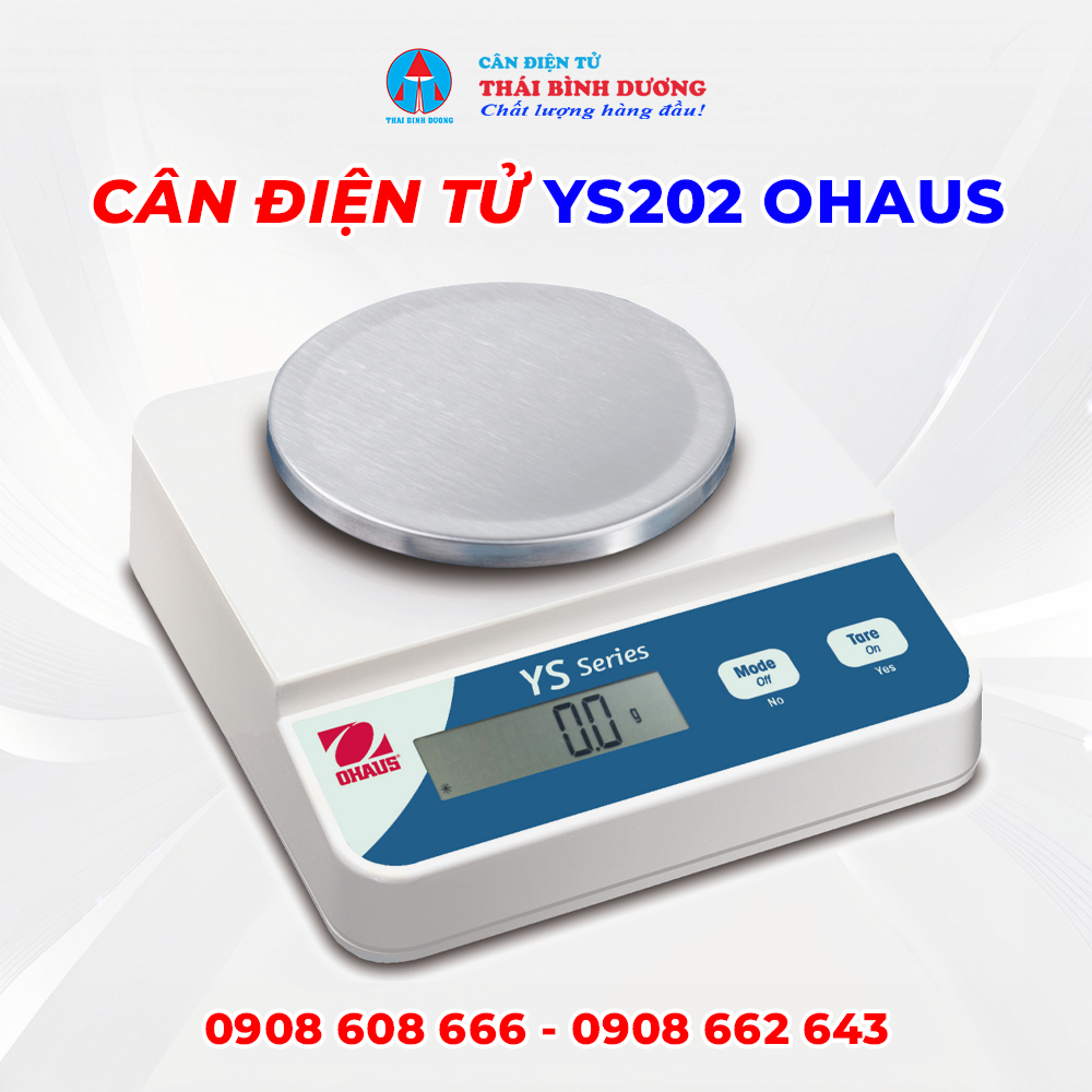 Cân Điện Tử YS202 Ohaus 200g x 0.01g