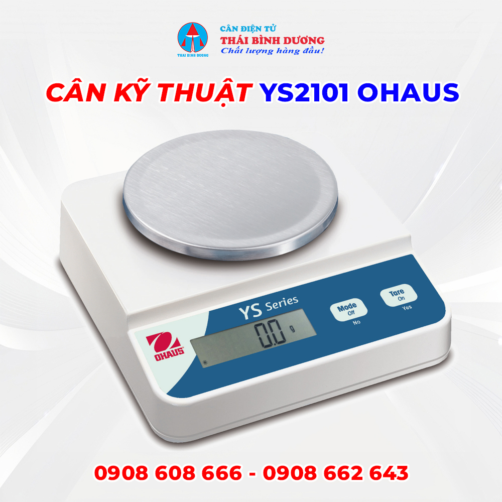 Cân Kỹ Thuật YS2101 Ohaus 2100g x 0.1g