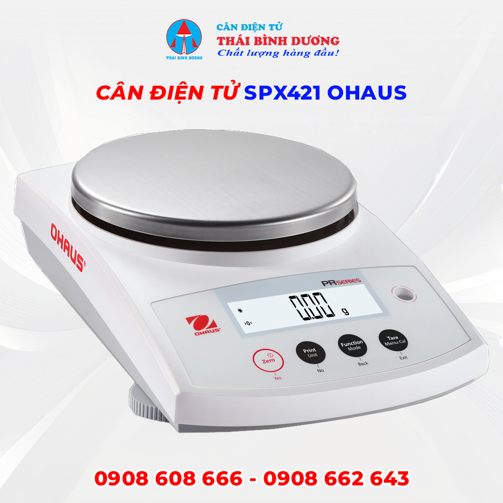 Cân Điện Tử SPX421 Ohaus 420g x 0.1g