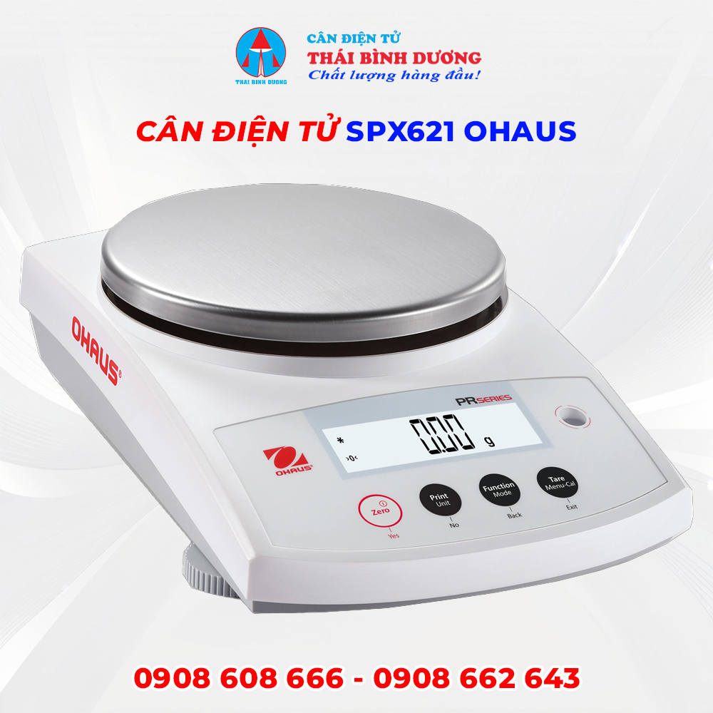 Cân Điện Tử SPX621 Ohaus 620g x 0.1g