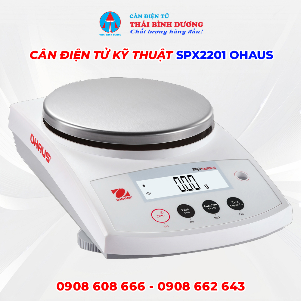 Cân Điện Tử Kỹ Thuật SPX2201 Ohaus