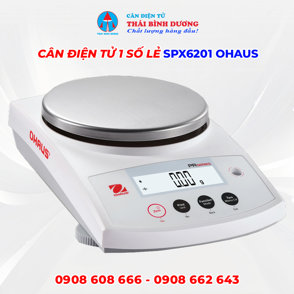 Cân Điện Tử 1 Số Lẻ SPX6201 Ohaus