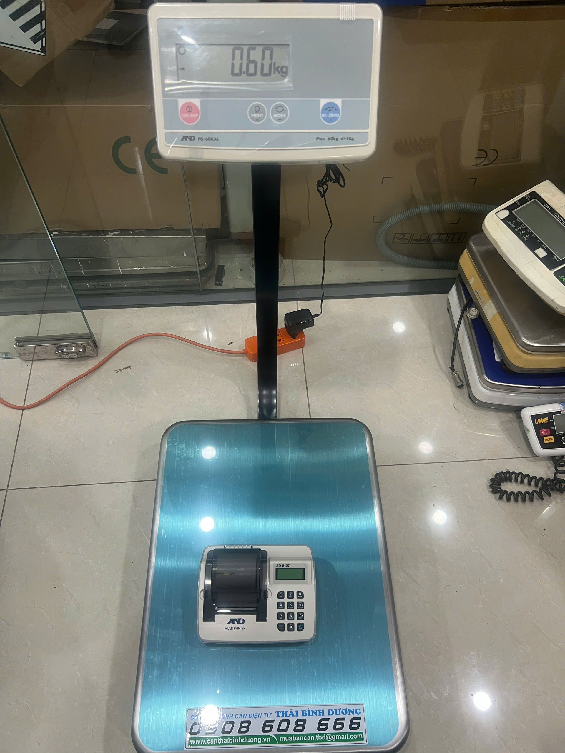 Cân Bàn Điện Tử FG Series AND 1