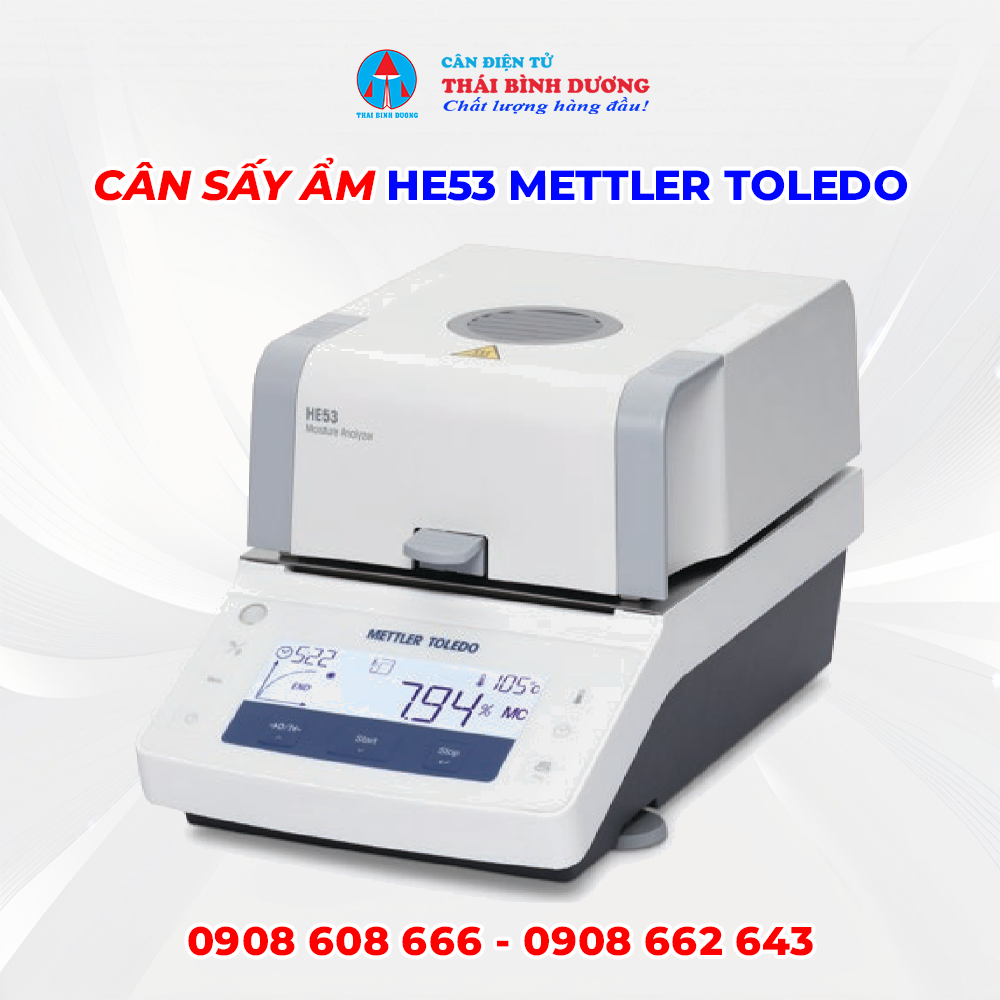 Cân Sấy Ẩm HE53 Mettler Toledo