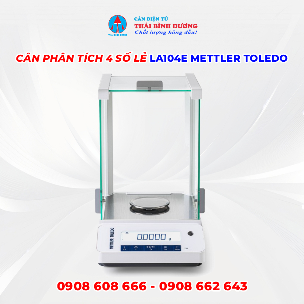 Cân Phân Tích 4 Số Lẻ LA104E Mettler Toledo
