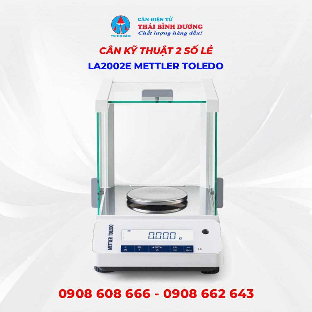 Cân Kỹ Thuật 2 Số Lẻ LA2002E Mettler Toledo