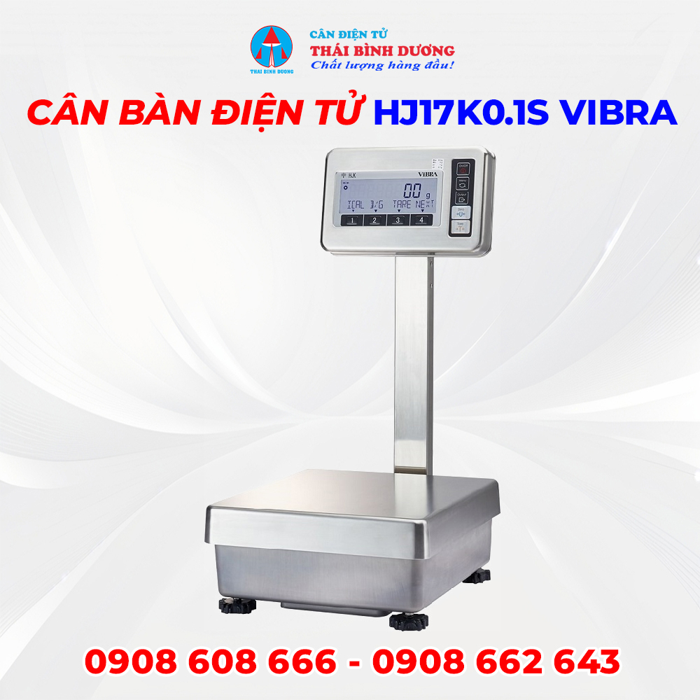 Cân Bàn Điện Tử HJ17K0.1S Vibra