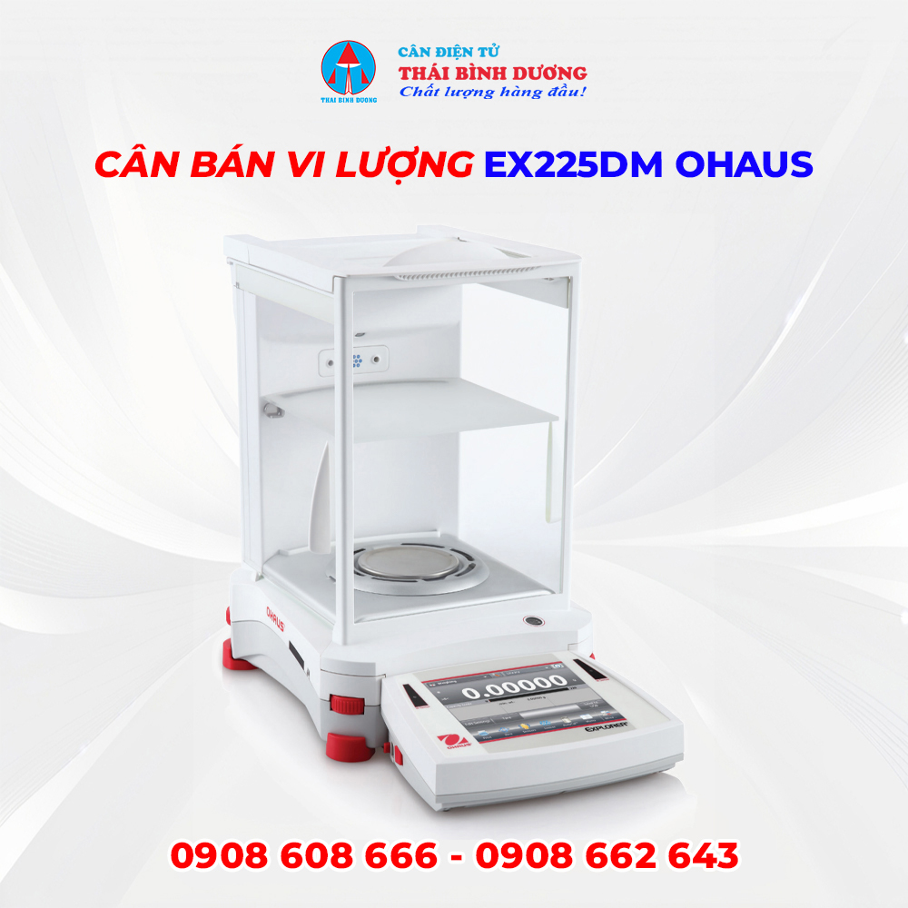 Cân Bán Vi Lượng EX225DM Ohaus