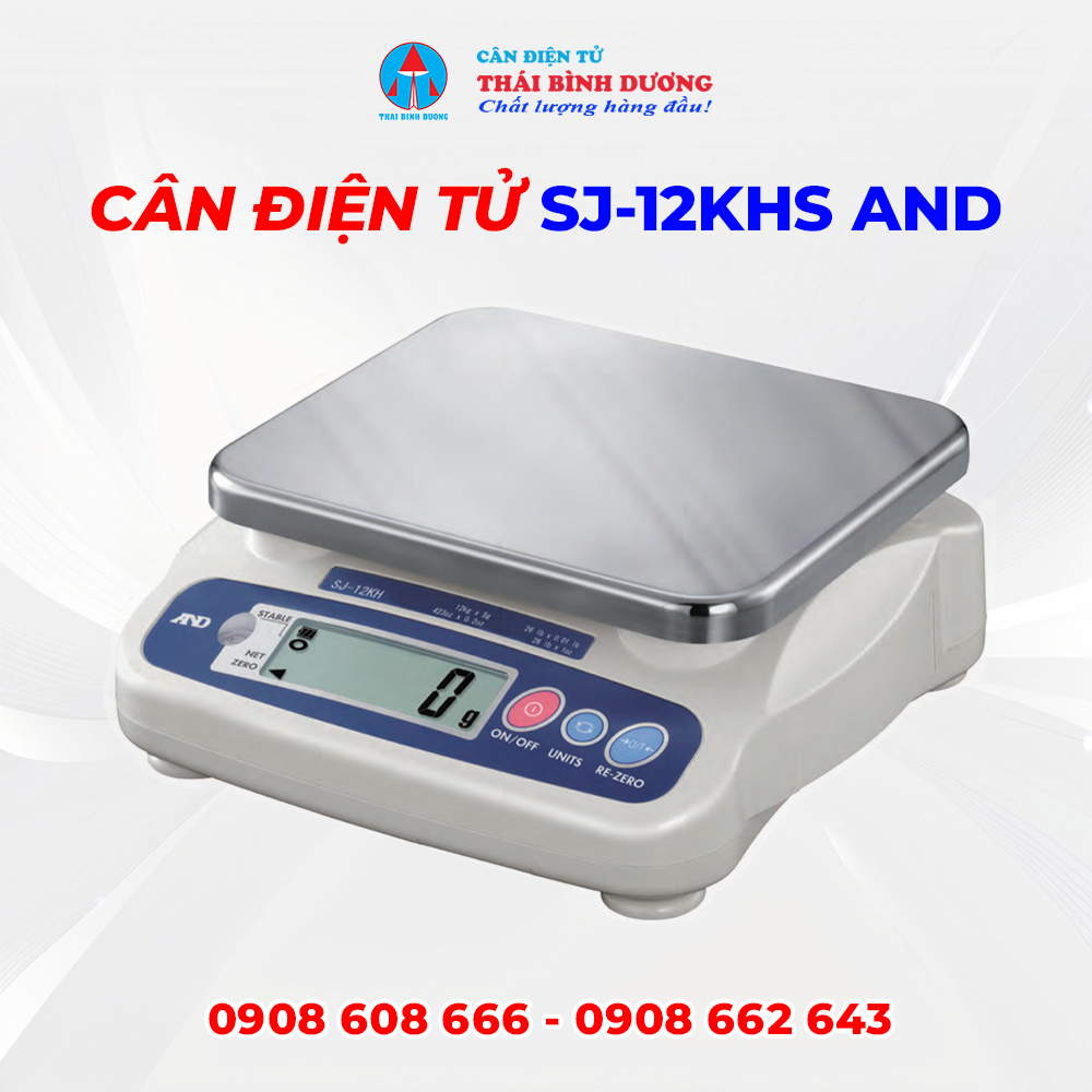 Cân Điện Tử SJ-12KHS AND